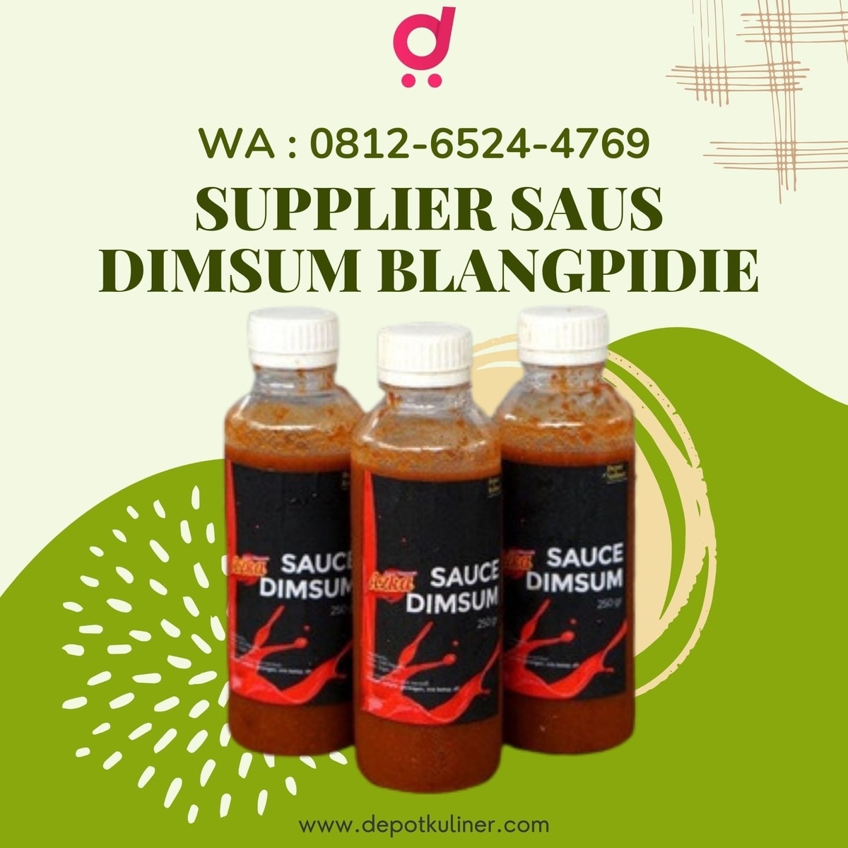 PROMO TERBESAR, Call 0812-6524-4769, Supplier Saus Dimsum Blangpidie