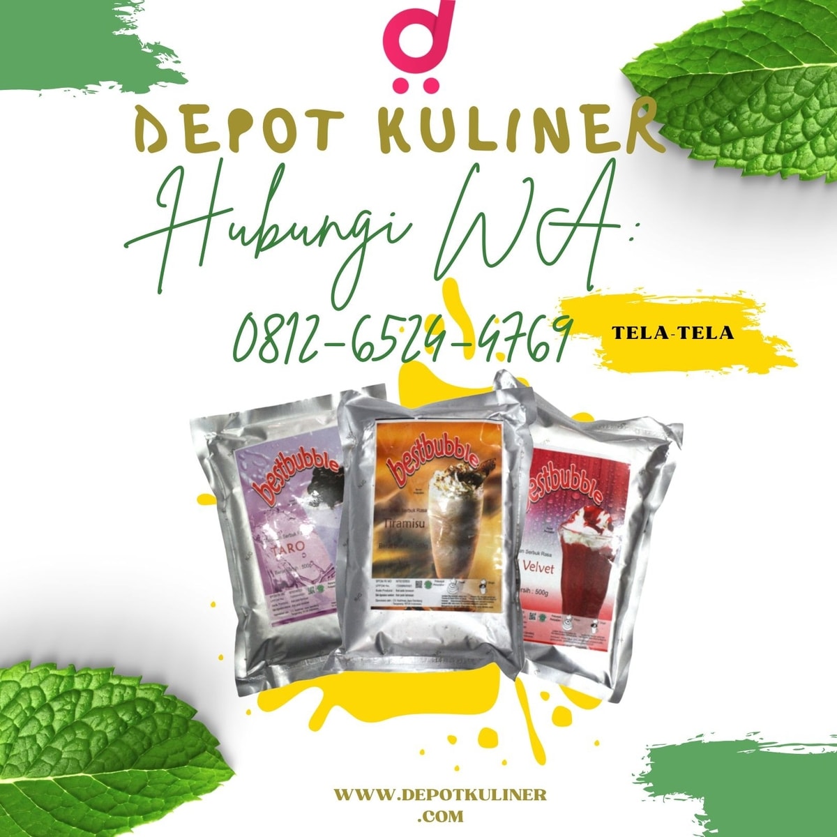 HARGA SPESIAL, Call 0812-6524-4769, Jual Bubuk Minuman Aneka Rasa