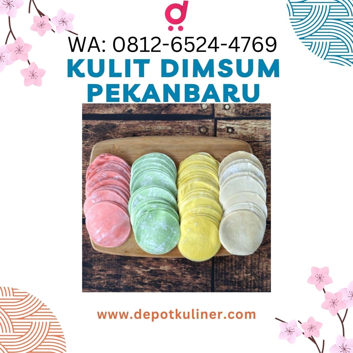 READY STOK, Call 0812-6524-4769, Kulit Dimsum Pekanbaru