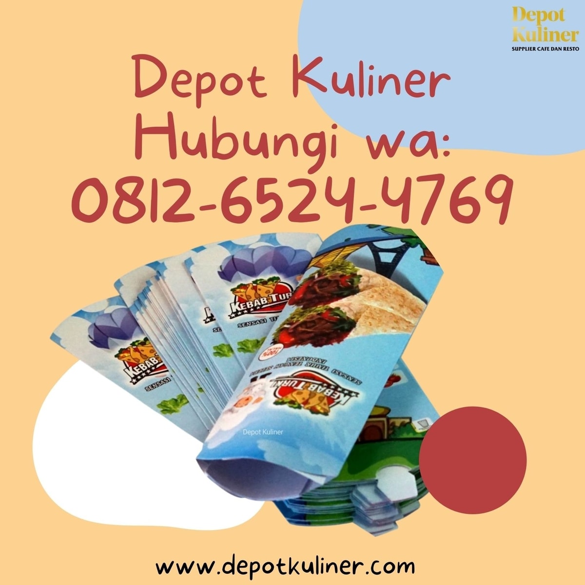 HARGA TERMURAH, Call 0812-6524-4769, Harga Bungkus Kebab Sibolga