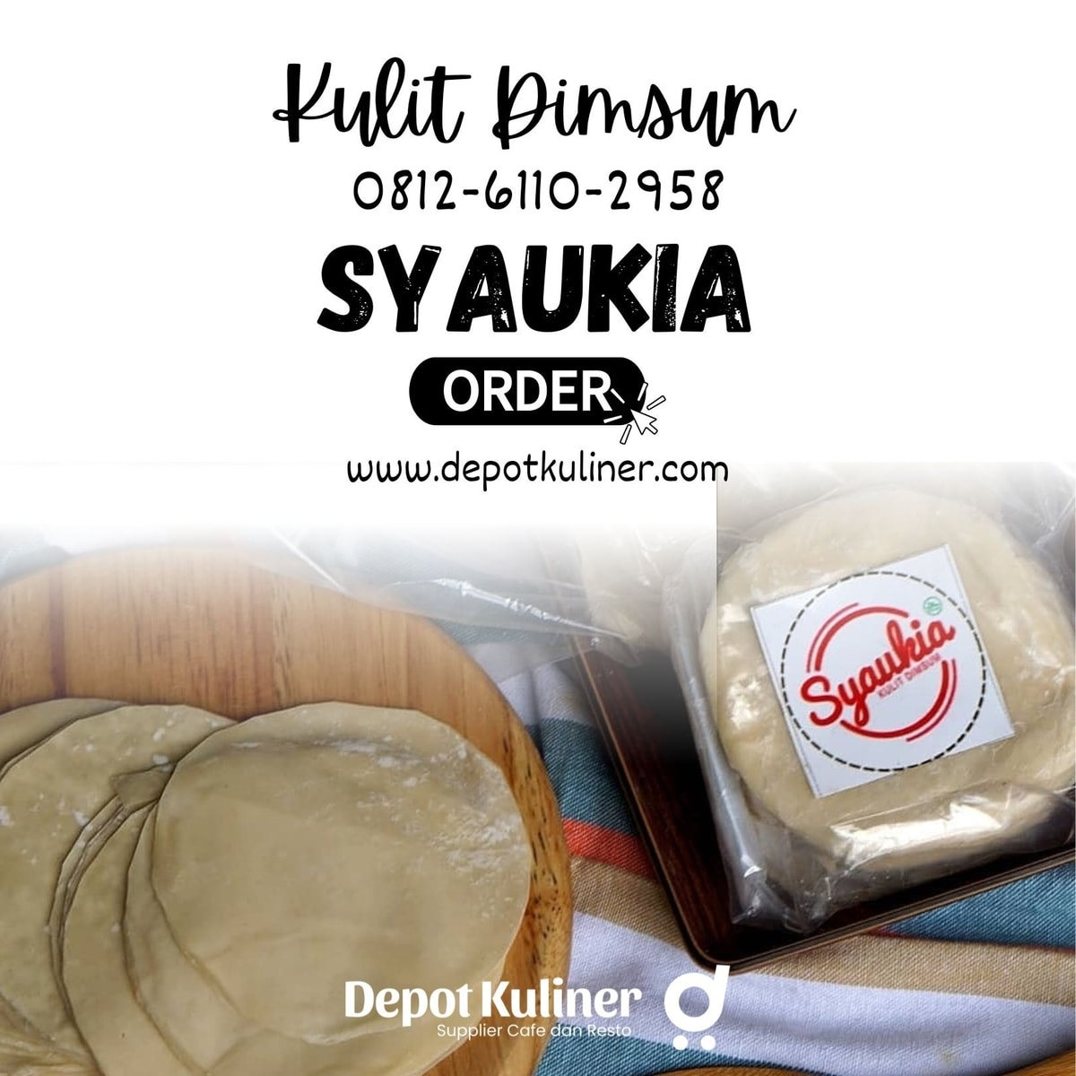 Supermarket yang Jual Kulit Dimsum - Depot Kuliner