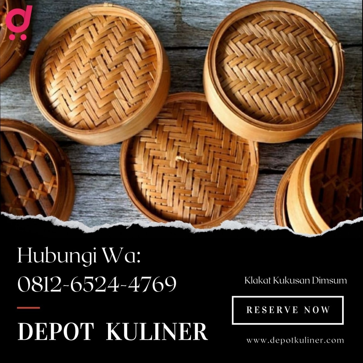 HARGA TERJANGKAU, Call 0812-6524-4769, Agen Klakat Dimsum Grosir Binjai