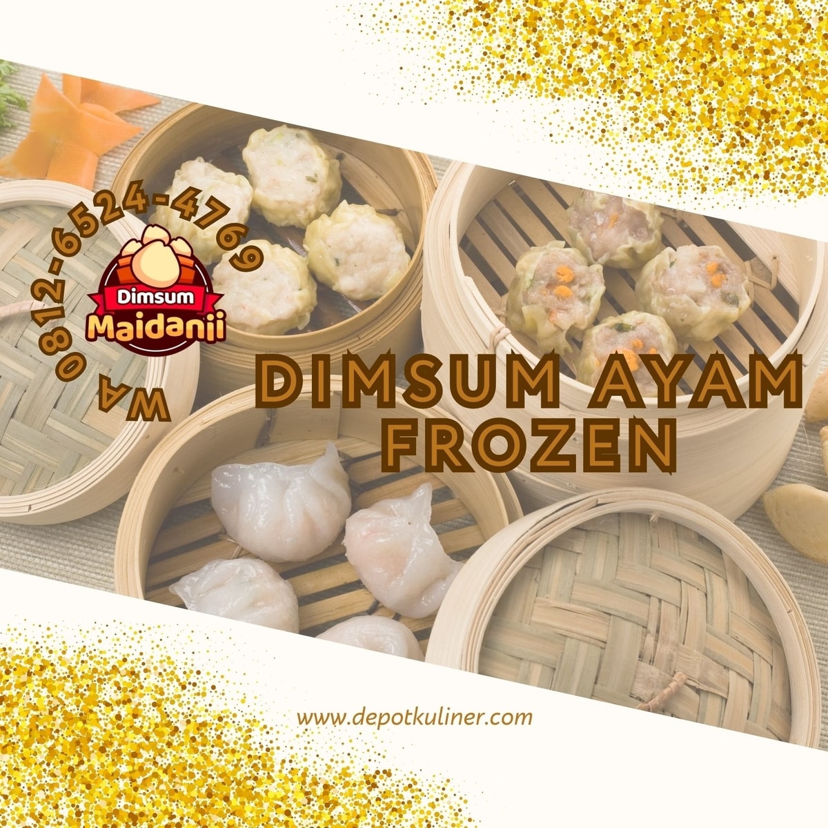 HARGA GROSIR, Call 0812-6524-4769, Dimsum Ayam Frozen