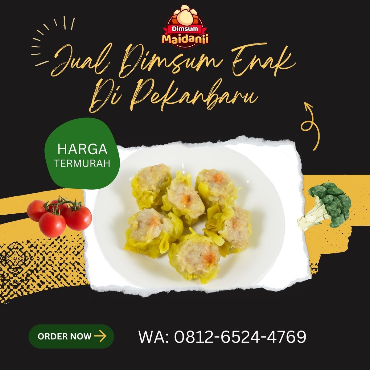 HARGA TERMURAH, Call 0812-6524-4769, Jual Dimsum Enak Di Pekanbaru