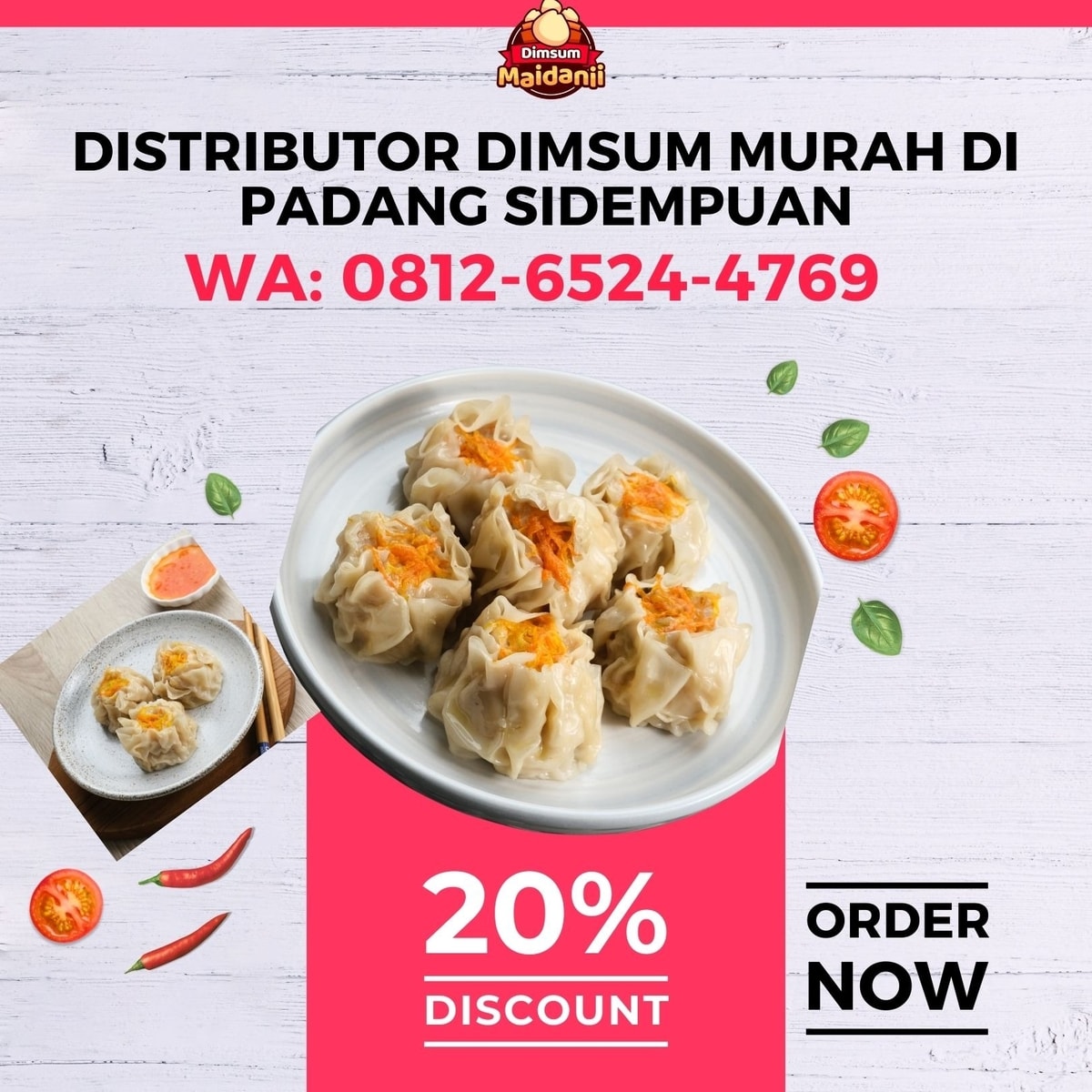 LAKU KERAS, Call 0812-6524-4769,  Distributor Dimsum Murah Di Padang Sidempuan