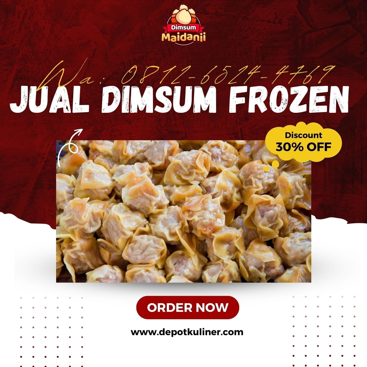 HARGA TERMURAH, Call 0812-6524-4769, Jual Dimsum Frozen