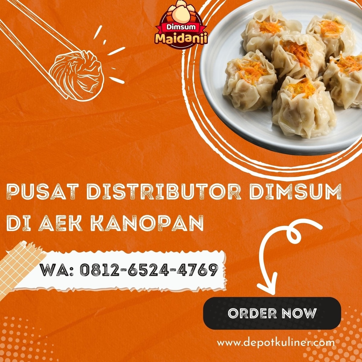 HARGA TERJANGKAU, Call 0812-6524-4769,  Pusat Distributor Dimsum Di Aek Kanopan