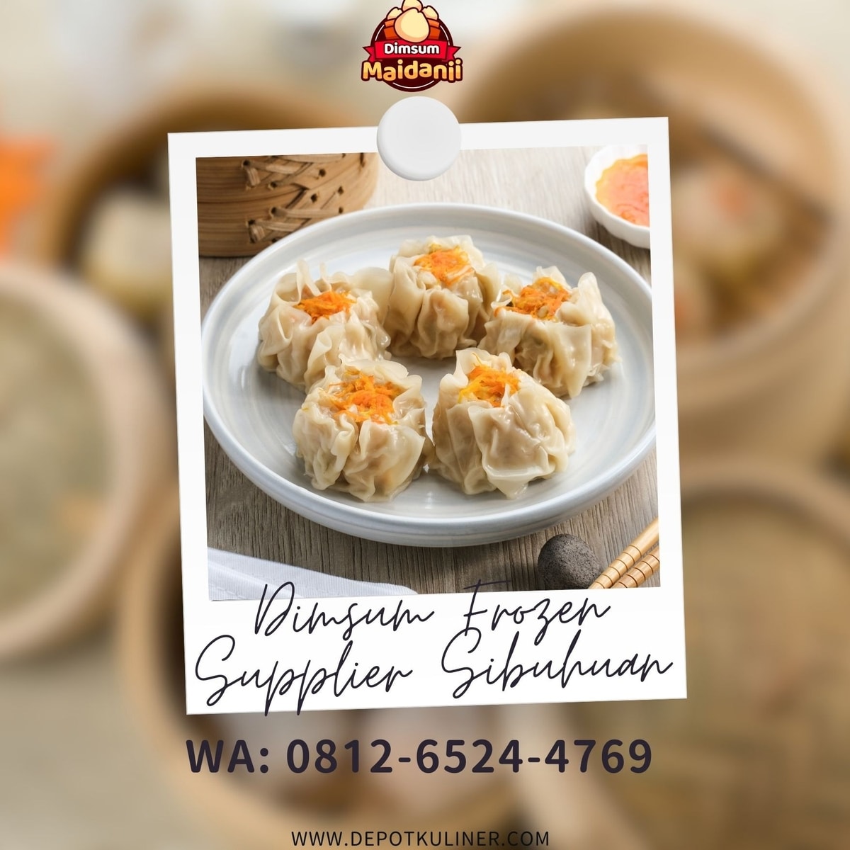 PROMO TERBESAR, Call 0812-6524-4769, Dimsum Frozen Supplier Sibuhuan