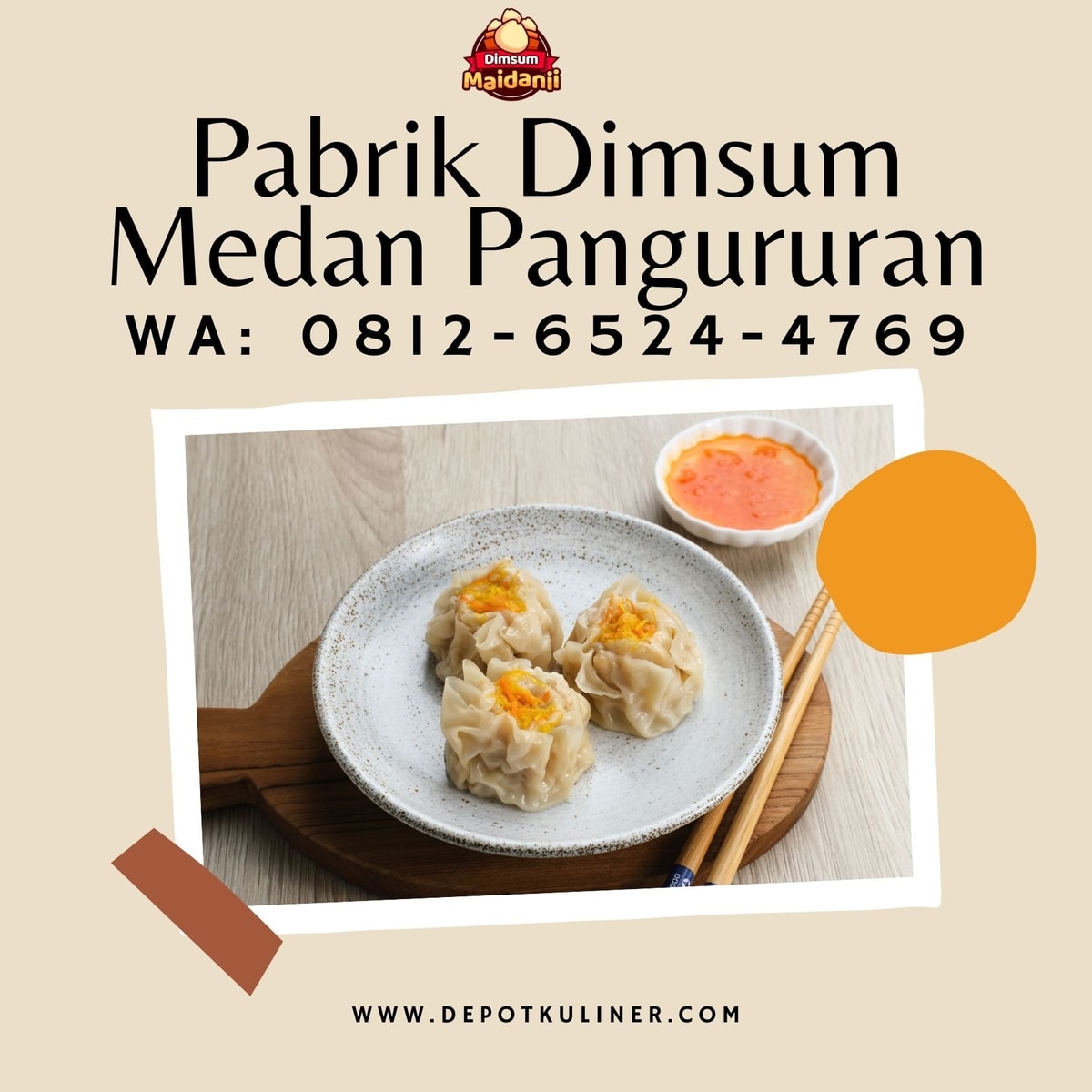 MURAH BERKUALITAS, Call 0812-6524-4769, Pabrik Dimsum Medan Pangururan