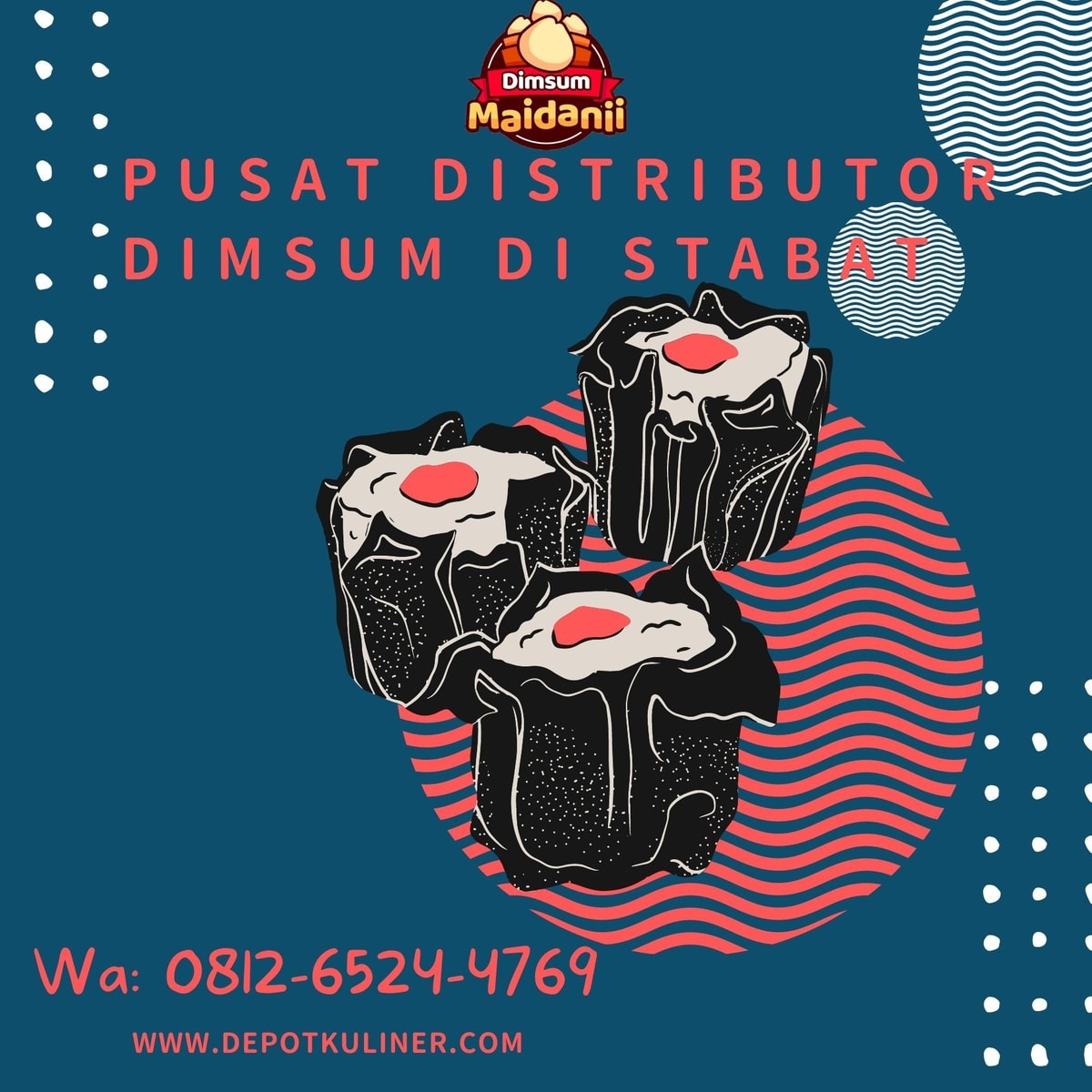 HARGA SPESIAL, Call 0812-6524-4769,  Pusat Distributor Dimsum Di Stabat