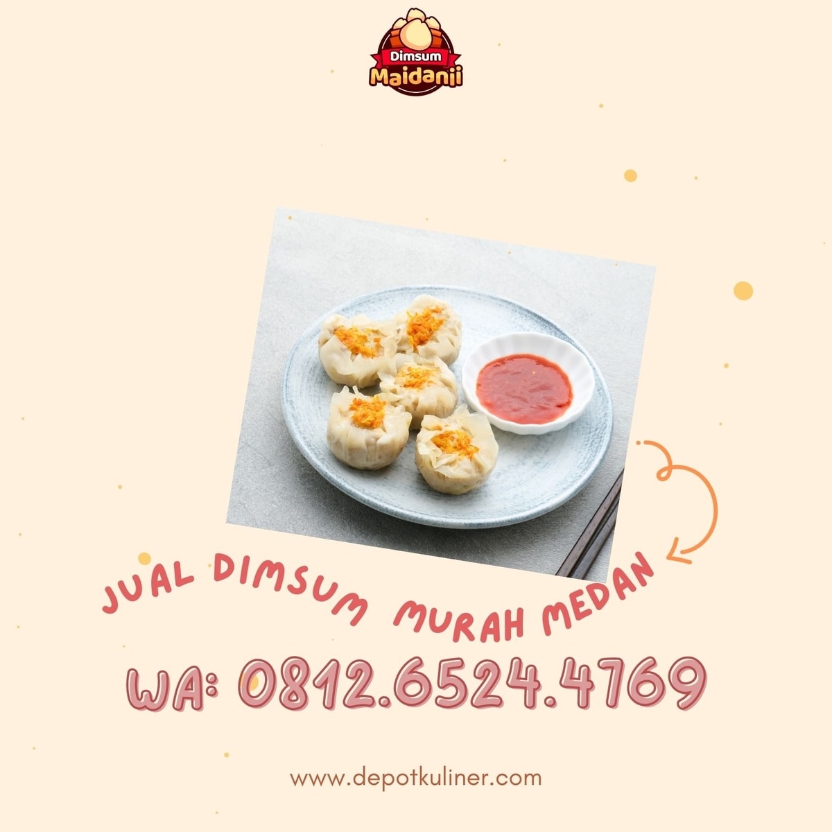 BANTING HARGA, Call 0812-6524-4769, Jual Dimsum Murah Medan