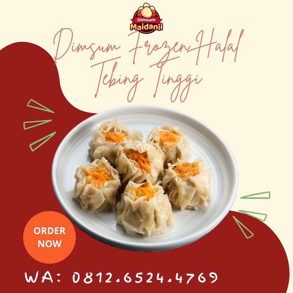 HARGA SPESIAL, Call 0812-6524-4769, Dimsum Frozen Halal Tebing Tinggi