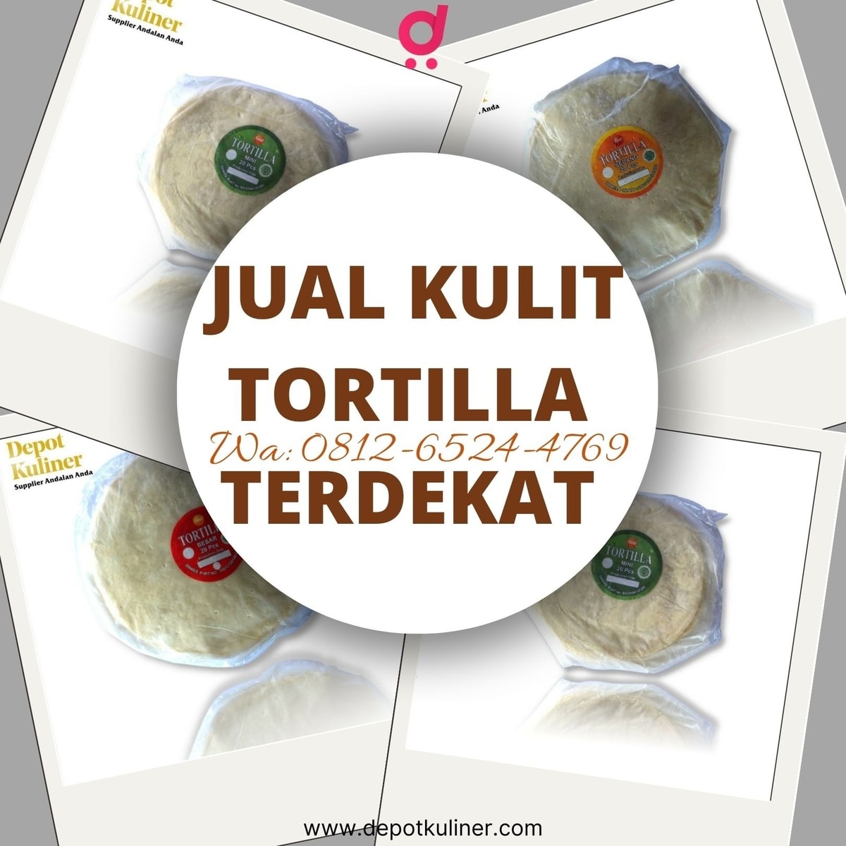 HARGA SPESIAL,Call 0812-6524-4769, Jual Kulit Tortilla Terdekat