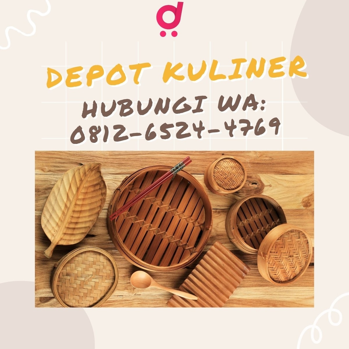 Beli Klakat Bambu Dimsum Harga SUPPLIER MEDAN, Hub: 0812-6524-4769