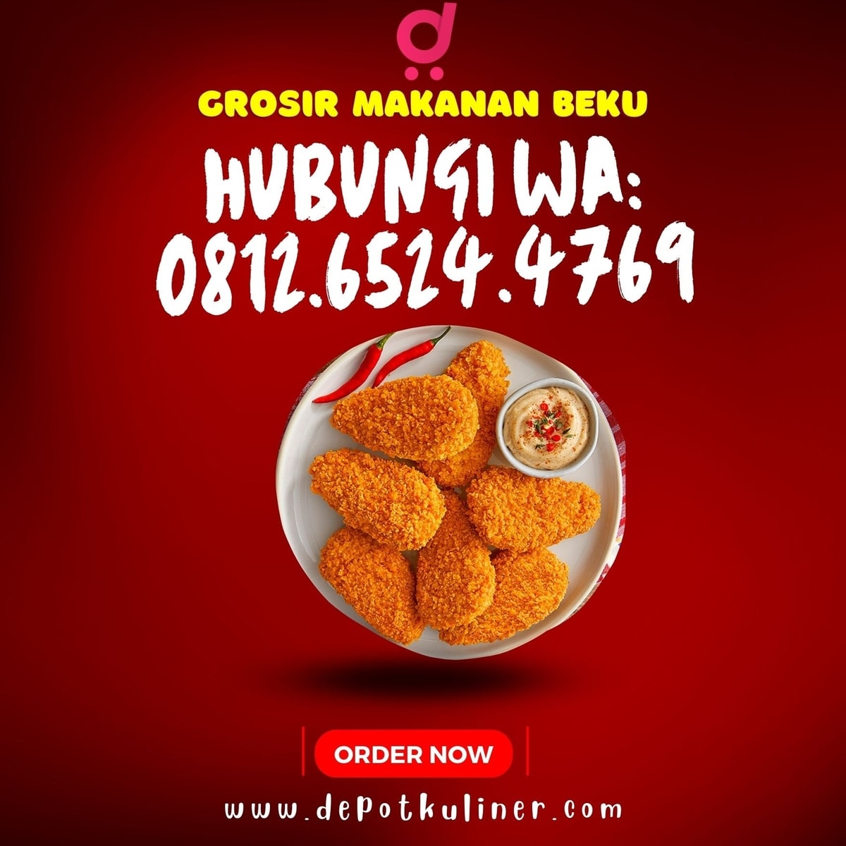 Grosir Makanan Beku PALING MURAH, Hub: 0812-6524-4769