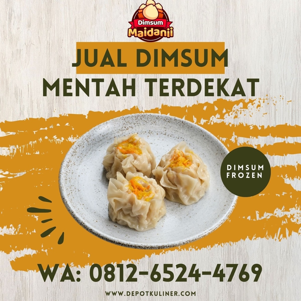 HARGA MIRING, Call 0812-6524-4769, Jual Dimsum Mentah Terdekat