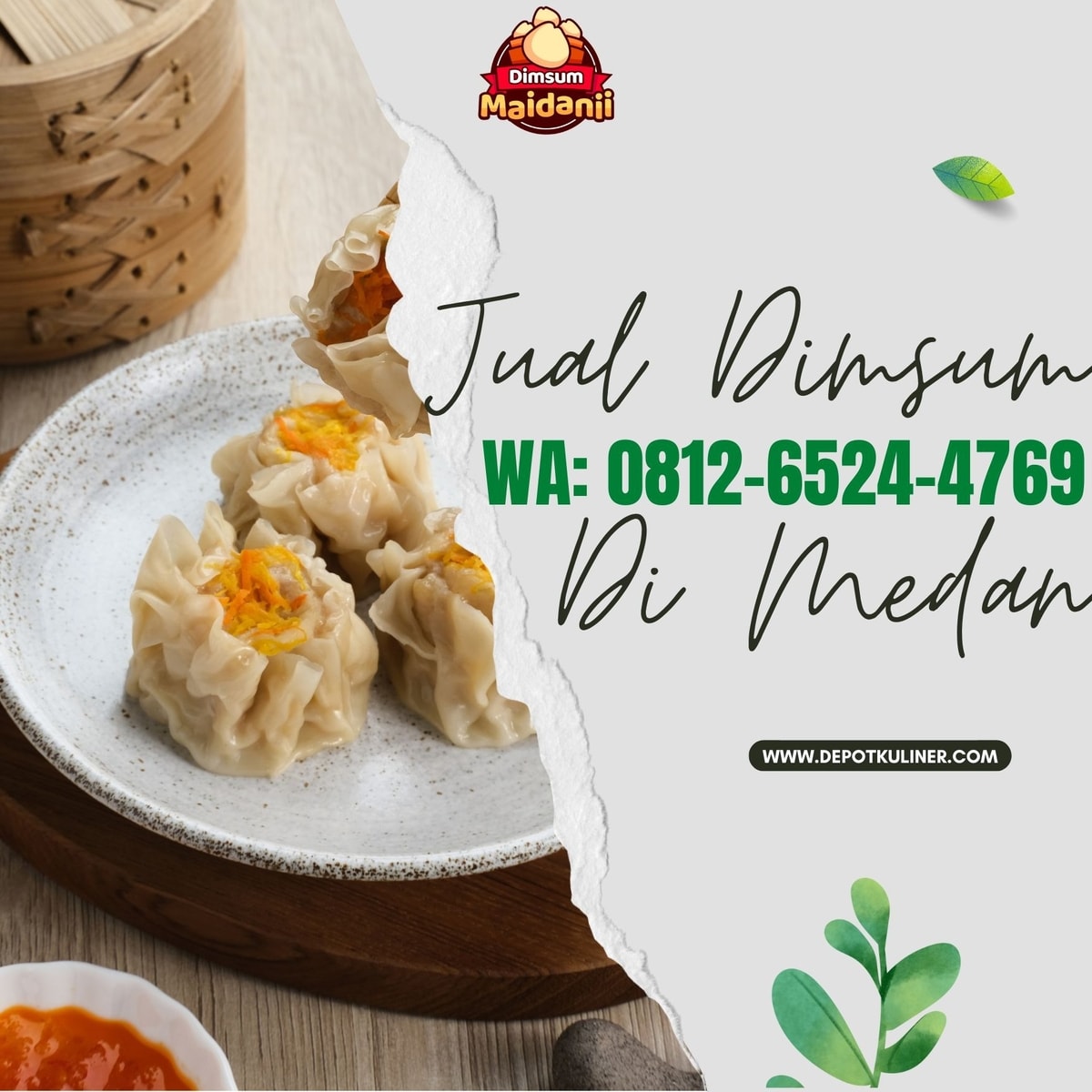 JAMINAN NIKMAT, Call 0812-6524-4769, Jual Dimsum Di Medan