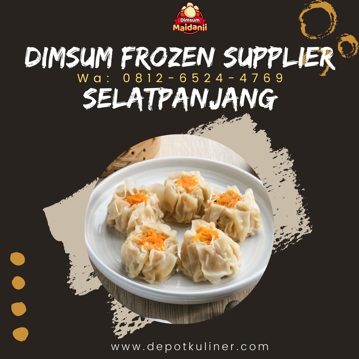 PROMO TERBESAR, Call 0812-6524-4769, Dimsum Frozen Supplier Selatpanjang