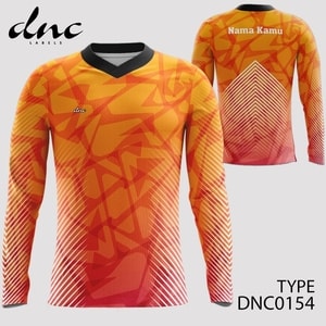 Jersey Sepeda MTB Gowes Baju Lengan Panjang Bahan Dry Fit Premium DNC Labels Dnclabels DNC0154