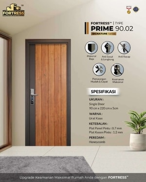pintu kamar tidur fortress prime 90.02