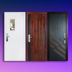 pintu baja fortress minimalis