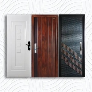 pintu baja fortress minimalis