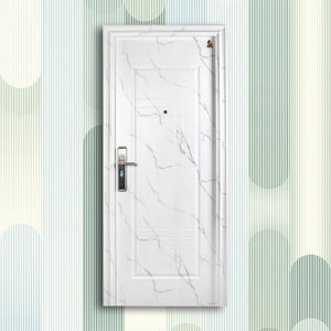 pintu mewah warna cat putih