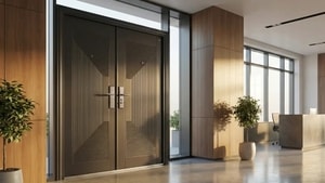 Kenapa Banyak Gedung Modern Pakai Pintu Baja? Ternyata Ini Alasannya!