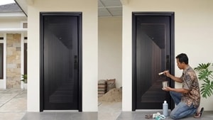 Apakah Pintu Baja Butuh Finishing Tambahan Setelah Dipasang?