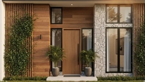 Model Dinding Depan Rumah Terbaru yang Bikin Rumah Tampak Mewah