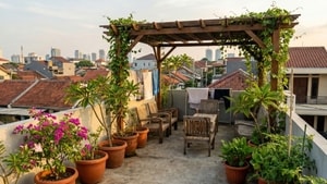 Taman di Rooftop Rumah: Bikin Suasana Adem Tanpa Perlu Lahan Luas