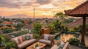 Intip Desain Rooftop Rumah Mewah yang Cocok untuk Nikmati Sunset
