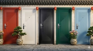 Wajib Tahu! Inilah Rekomendasi Warna Pintu Rumah Menurut Fengshui