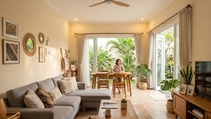 Ide Cat Rumah Minimalis Warna Cream yang Memberi Kesan Hangat