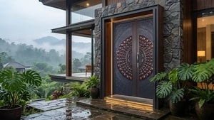 Kenapa Villa Pakai Pintu Baja? Apa Cocok untuk Tema Hunian Tropis?