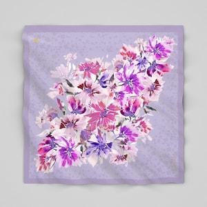 Blossom Stories Lilac Scarf