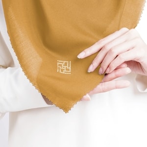 Delicate Scarf Golden Yellow