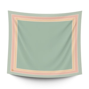 Simple Prive Green Scarf