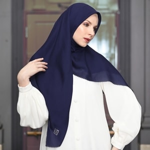 Delicate Scarf Navy Blue