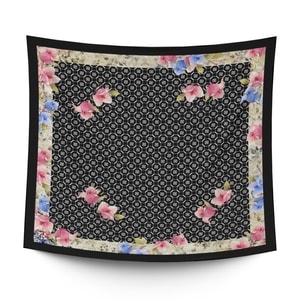 Romantic Prive Black Scarf