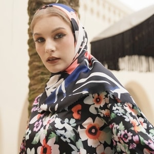 Magnificent Flower Summer Scarf