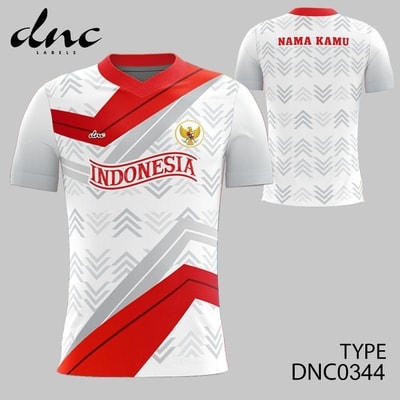 Baju Kaos Jersey HUT RI Hari Ulang Tahun Kemerdekaan Republik Indonesia 17 Agustus 1945 Desain DNC0344