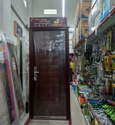 Pintu Baja Fortress Tersedia di Toko Bangunan Wilayah Karawang