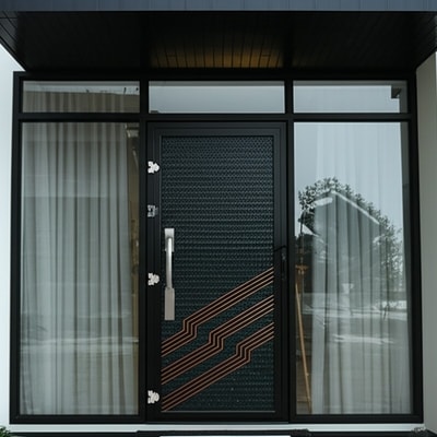 pintu rumah bahan baja