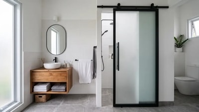 Ide Model Pintu Kamar Mandi Sliding yang Terlihat Mewah dan Berkelas