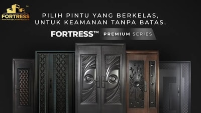 Eksklusif! Harga Pintu Baja FORTRESS Premium Series Terbaru