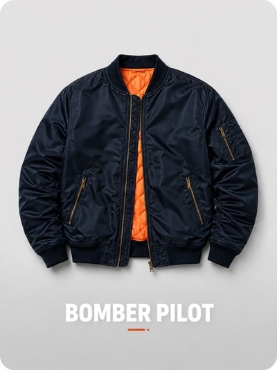 Jaket Bomber Pilot: Gaya Klasik yang Tetap Keren Sepanjang Masa