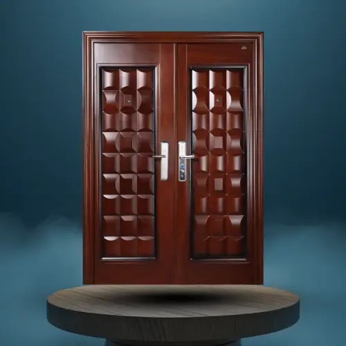 Model Pintu 2 Daun Mewah Natural