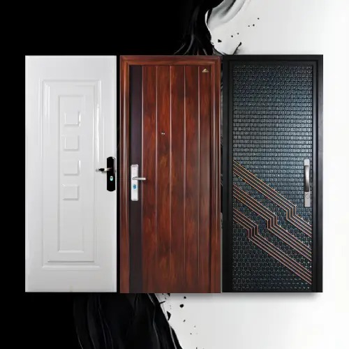 pintu baja fortress minimalis modern