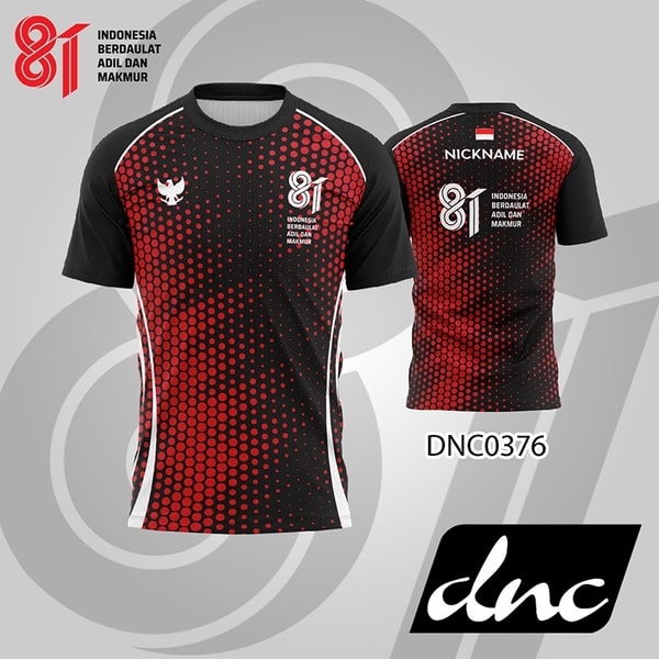 Jersey HUT Kemerdekaan RI ke-81 Tahun